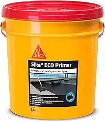 Sika - ECO Primer Preto - Impermeabilização - Superfícies cimentícias - Galão 3,6L