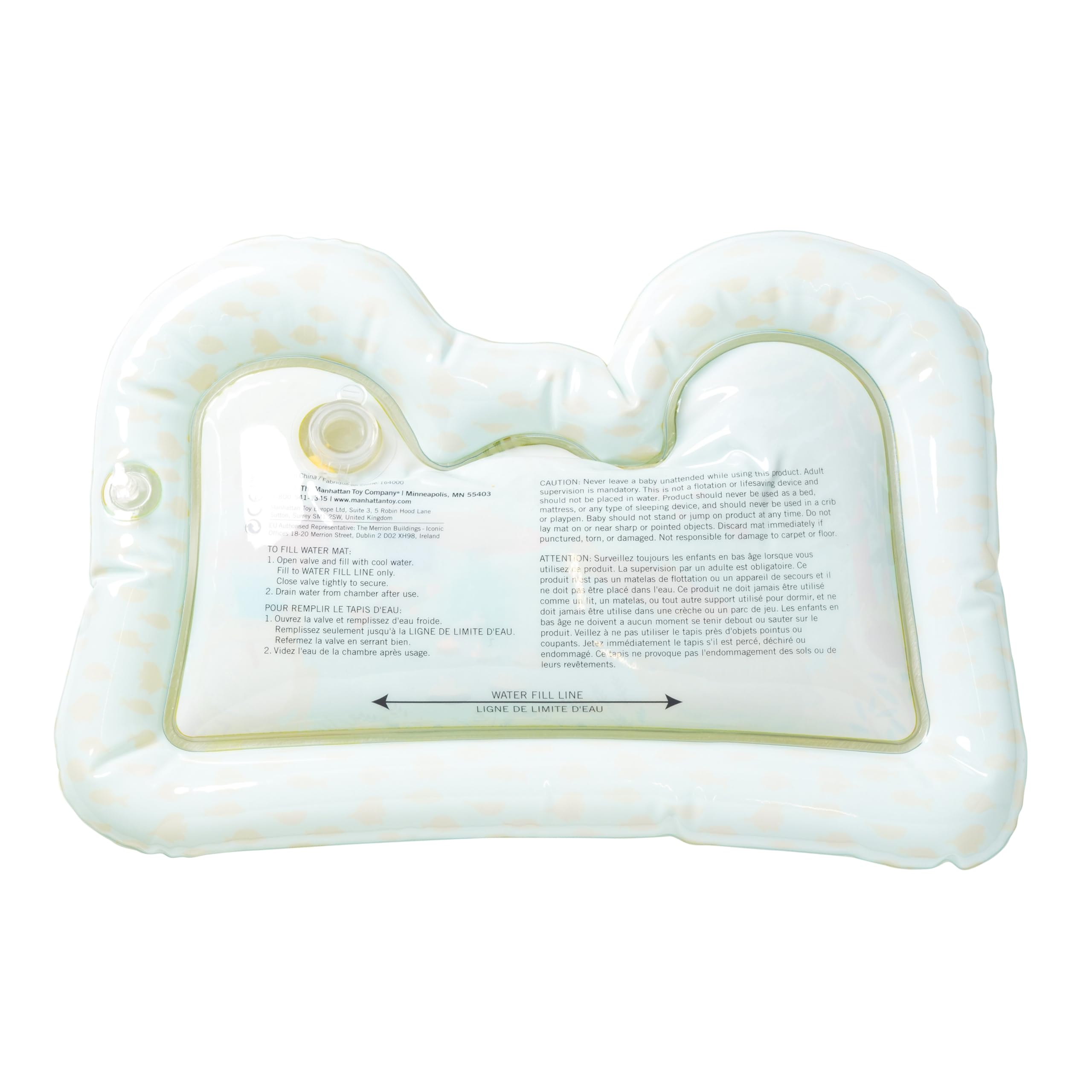 Manhattan Toy Riverbend - Alfombrilla de agua para bebés y niños pequeños