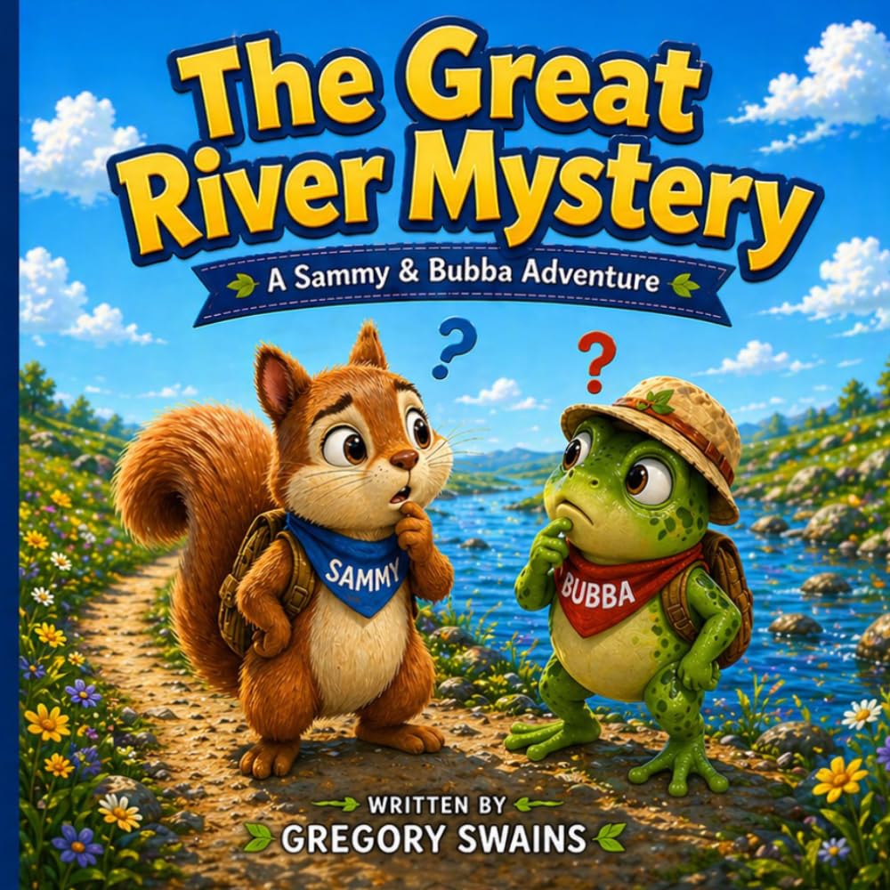 The Great River Mystery: Sammy & Bubba Adventure Series (Sammy Squirrel and Bubba Bull Frog Forest Adventures)