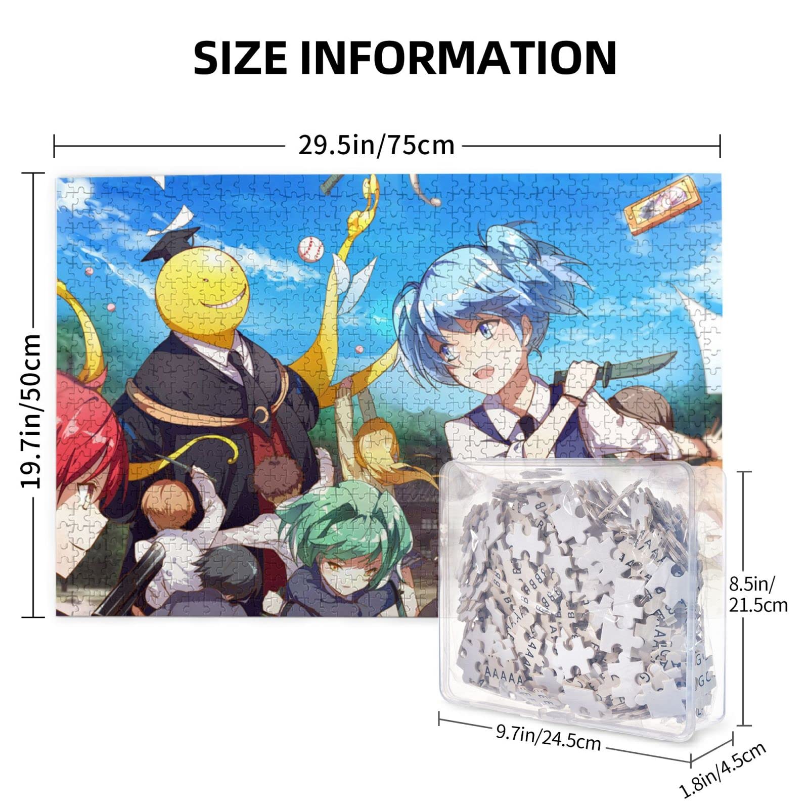 Amazon.co.jp: 暗殺教室 1000ピース パズル 木製 日常 レジャー