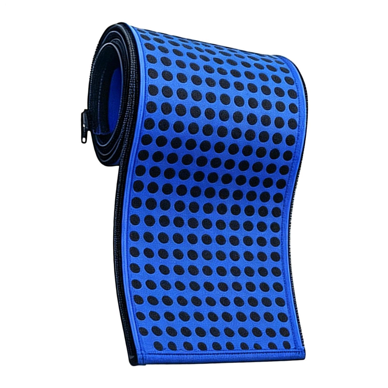 2er Set Pool Handlaufbezug aus Neopren - Rutschfester Griffschutz für Poolleiter, Hitzeschutz-Abdeckung für Schwimmbecken-Handläufe, Sicherer Haltegriff für Einbau- & Aufstellpools, Blau