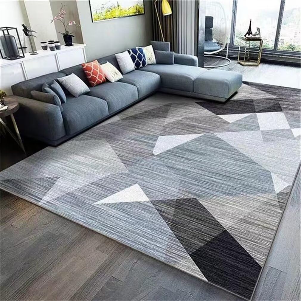 Carpette chambre pour config gaming avec tapis bleu antidérapant