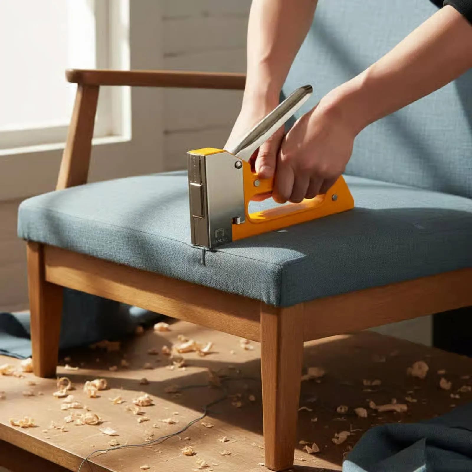 Graffettatrice Per Legno Cucitrice manuale in plastica e acciaio Tappezzeria