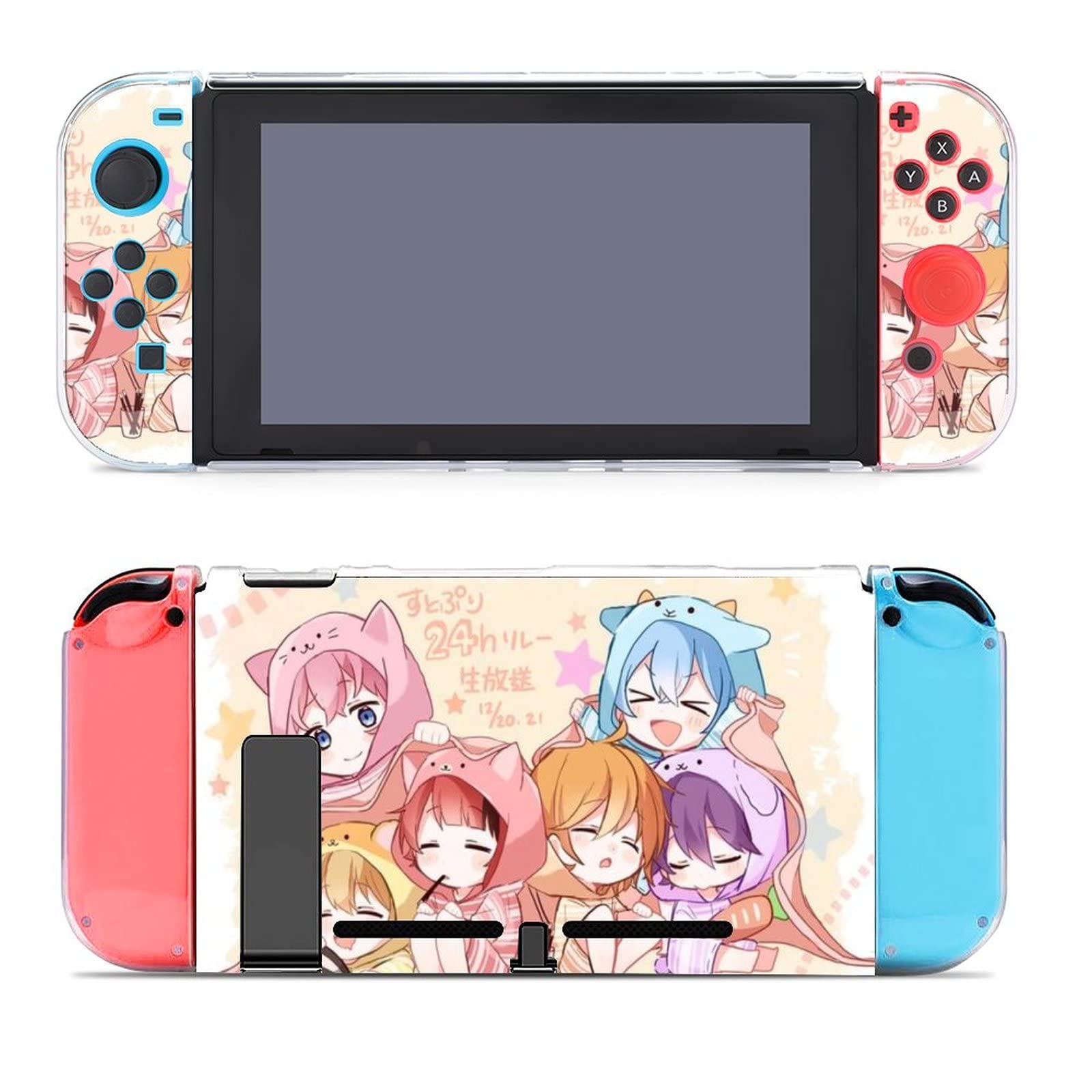 Amazon.co.jp: すとぷり 莉犬くん Switchゲーム機保護ケース スイッチ 