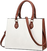 GOIACII Tote Bag for Women Top Handle Handbags Ladies Satchel Shoulder Purse for Work Leather
