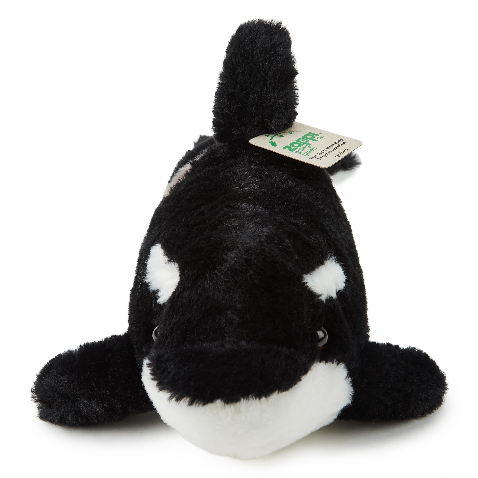 Zappi Co Orca Whale Plush Toy (45cm) - Gentle Giant Sea Plush, Eco-Friendly, Favorite for Ocean-Loving Kids, 100% Recycled - Image 2