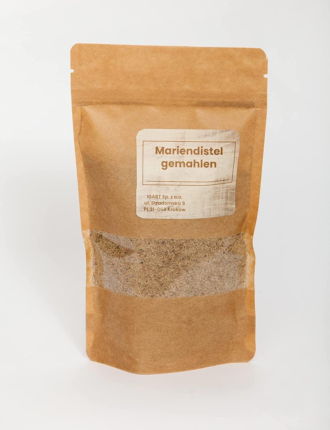 Mariendistelsamen gemahlen 5kg 5000g, Samen Pulver, Mariendistel natürlich für Tee, Mariendisteltee, Kräutertee, Milk Thistle, Silybum marianum