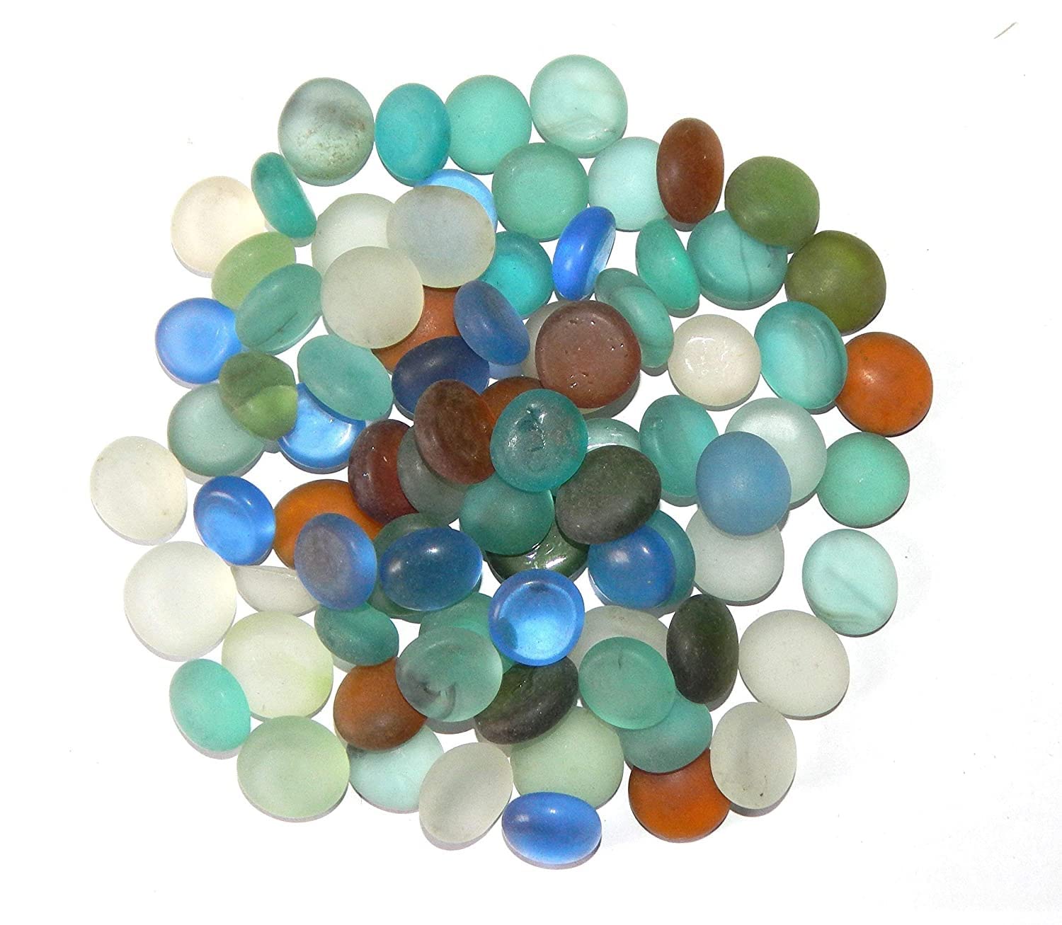 NPRC Glass Decorative, Colourful Pebbles/Stones Marbles Vase Fillers (Multicolour, 300 G) (B075YQLKPW) Amazon Price History, Amazon Price Tracker