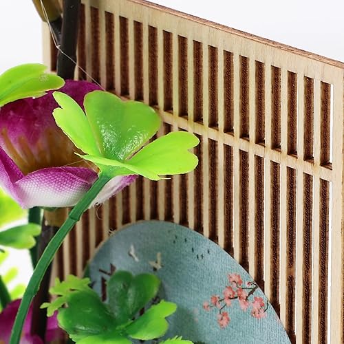 Miniatura 8 de Kichvoe Sashimi Decoración de mini flor artificial japonesa bandeja decoración de restaurante de sushi adorno de escritorio japonés Año Nuevo