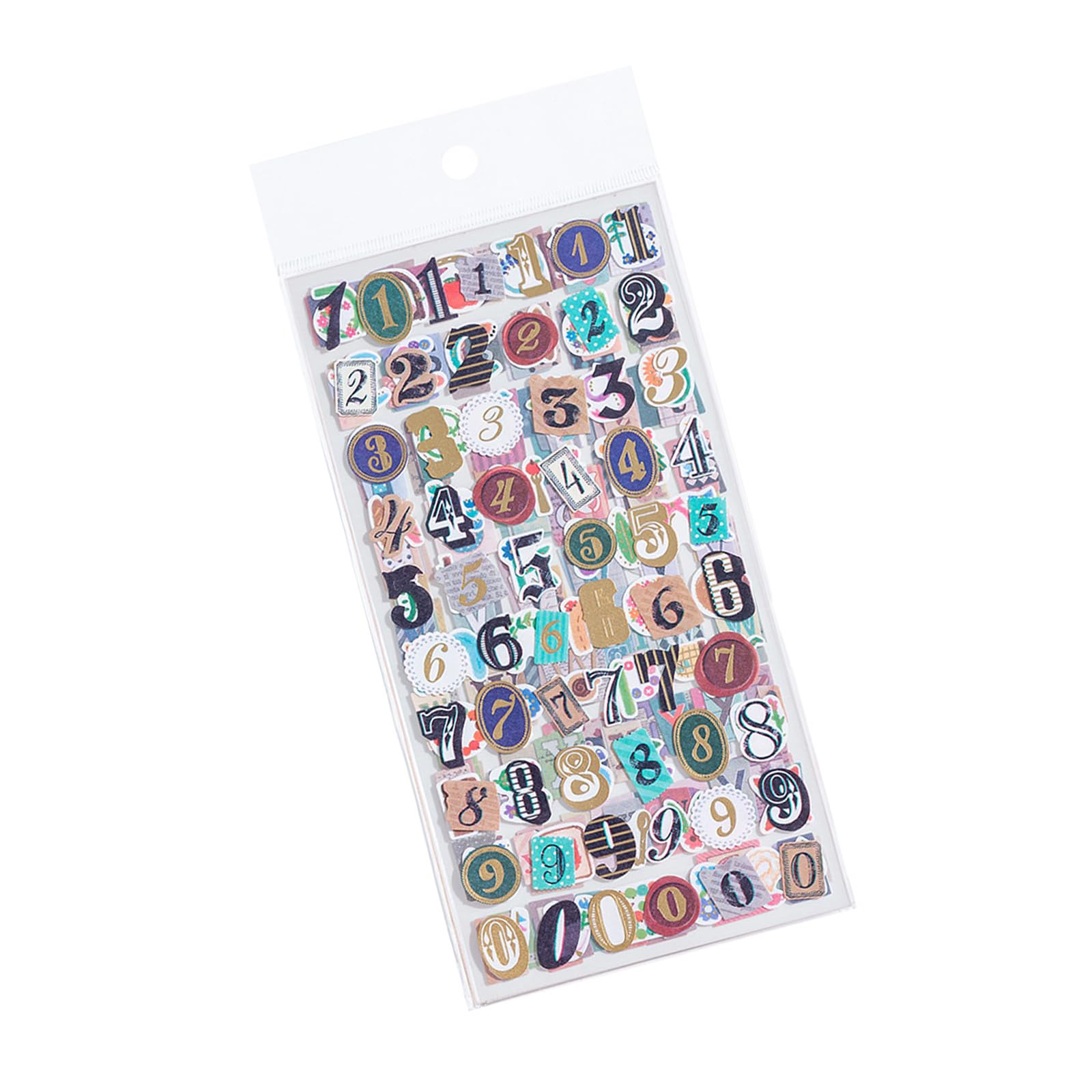 Letter and Number Sticker Journaling Decorative Sticker for Scrapbooking Notebook Planner Phone Cover Embellishment School Projects
