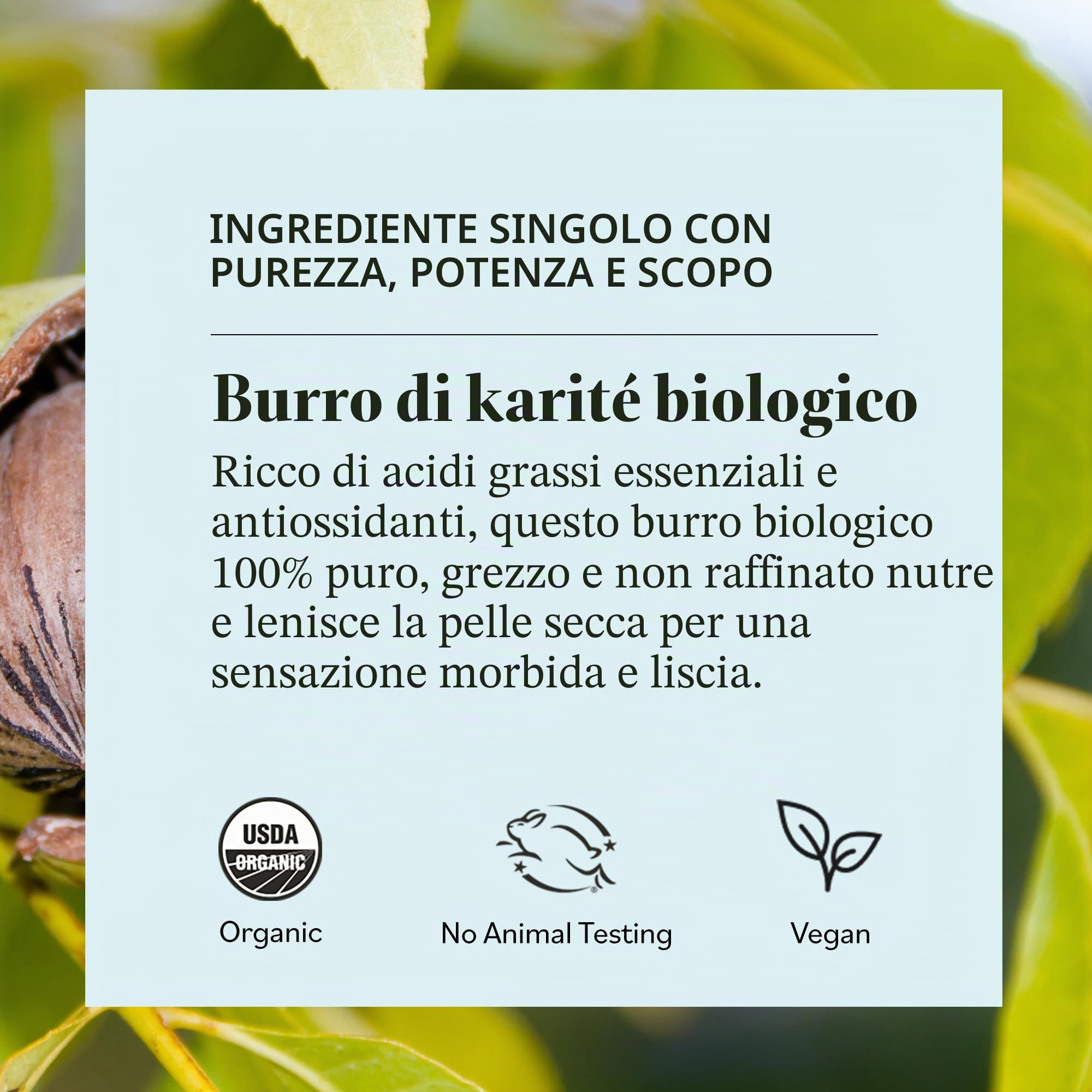 Sky Organics - Burro di karitè biologico - Nutre, lenisce e ammorbidisce la pelle secca - Crudo e non definito - Acidi grassi essenziali e antiossidanti - Naturale, vegano - Cura della pelle, 425g