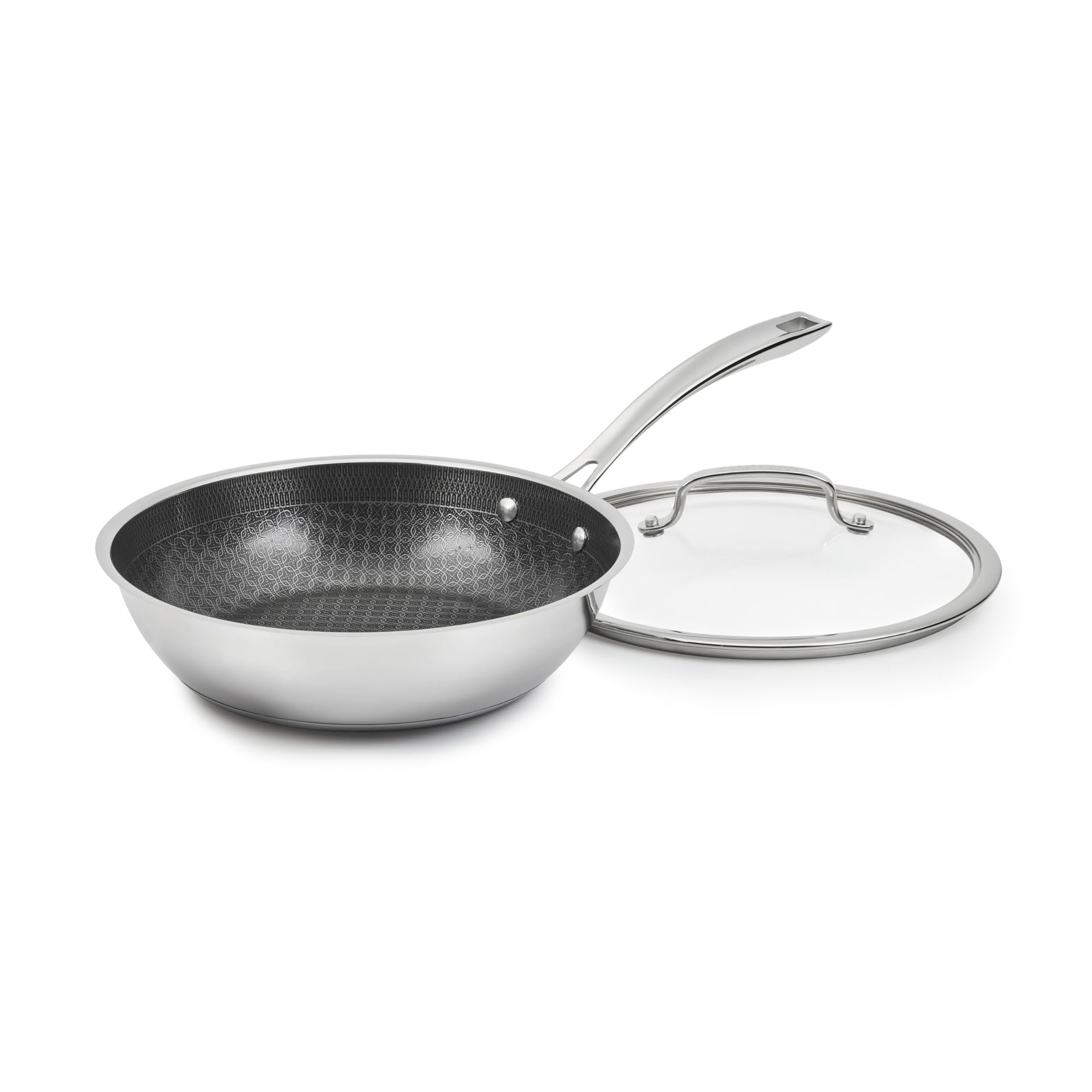 Cuisinart FusionPlus, poêle à frire profonde 25 cm, revêtement céramique sans PFAS, induction