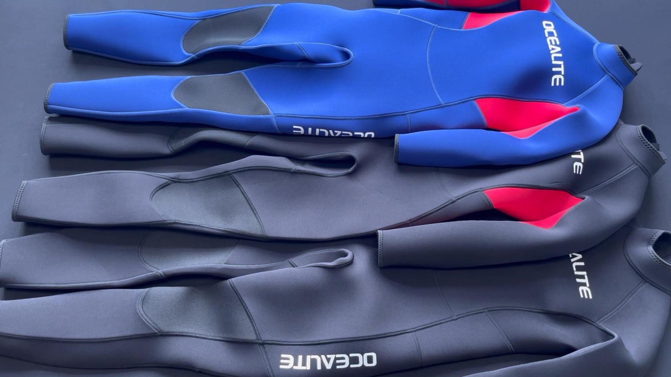 Muta Stagna 3mm Giacca E Pantaloni DIVE&SAIL - Maniche Lunghe Per Immersioni E Snorkeling