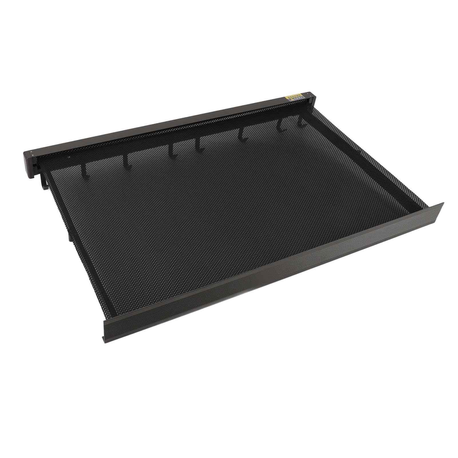 Ejoyous Balkonowa Suszarka do ubrań Montowana na ścianie, Aluminiowy Wysuwany Wieszak na Pranie 60 Cm, Składana Powierzchnia Siatkowa Swetry i Codzienne Pranie, do Okna Sypialni w łazience (GRAY)