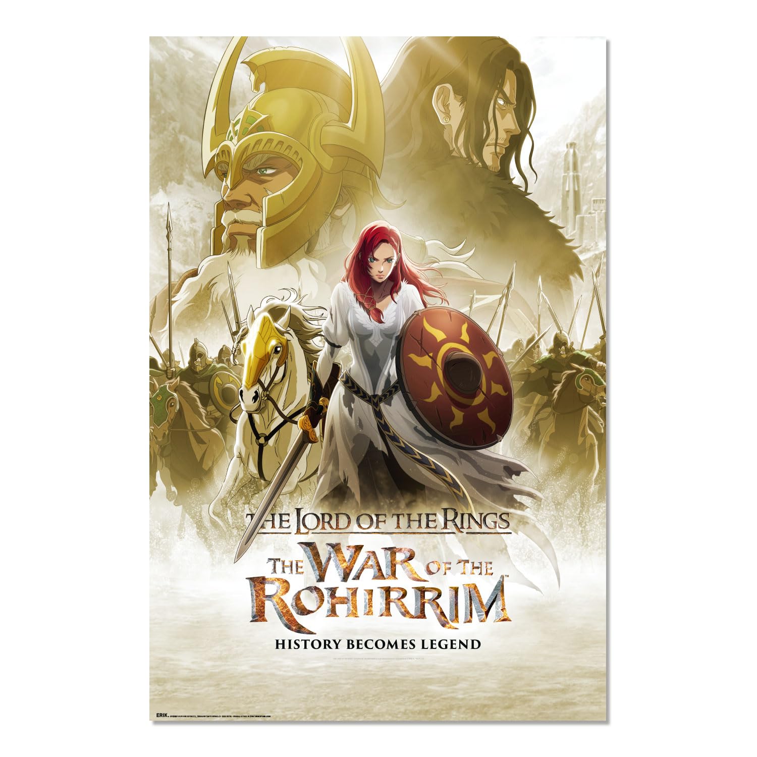 Grupo Erik Poster The Lord of the Rings: The War of the Rohirrim - 36 x 24 inches / 91.5 x 61 cm - Shipped Rolled Up - Cool Posters, Art Poster, Wall Posters & Prints