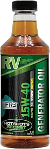 Hot Shot's Secret RV Diesel Generator 15W-40 Engine Oil, 32 oz