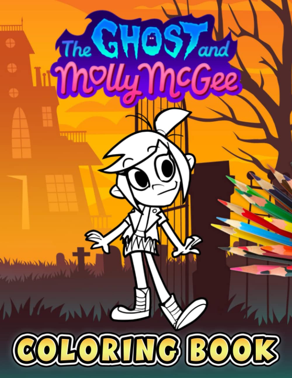 The Ghost And Molly Mcgee Coloring Book A Fab Ulous | Desertcart Suriname