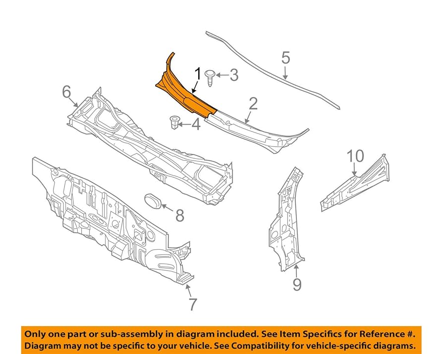 chevy  Profile必読！ Amazon.com: Genuine GM 96476581 Cowl Side Panel, Right