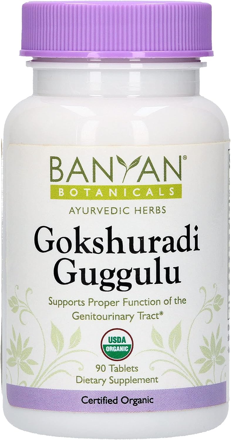 Banyan Botanicals Gokshuradi Guggulu Tablets with Organic