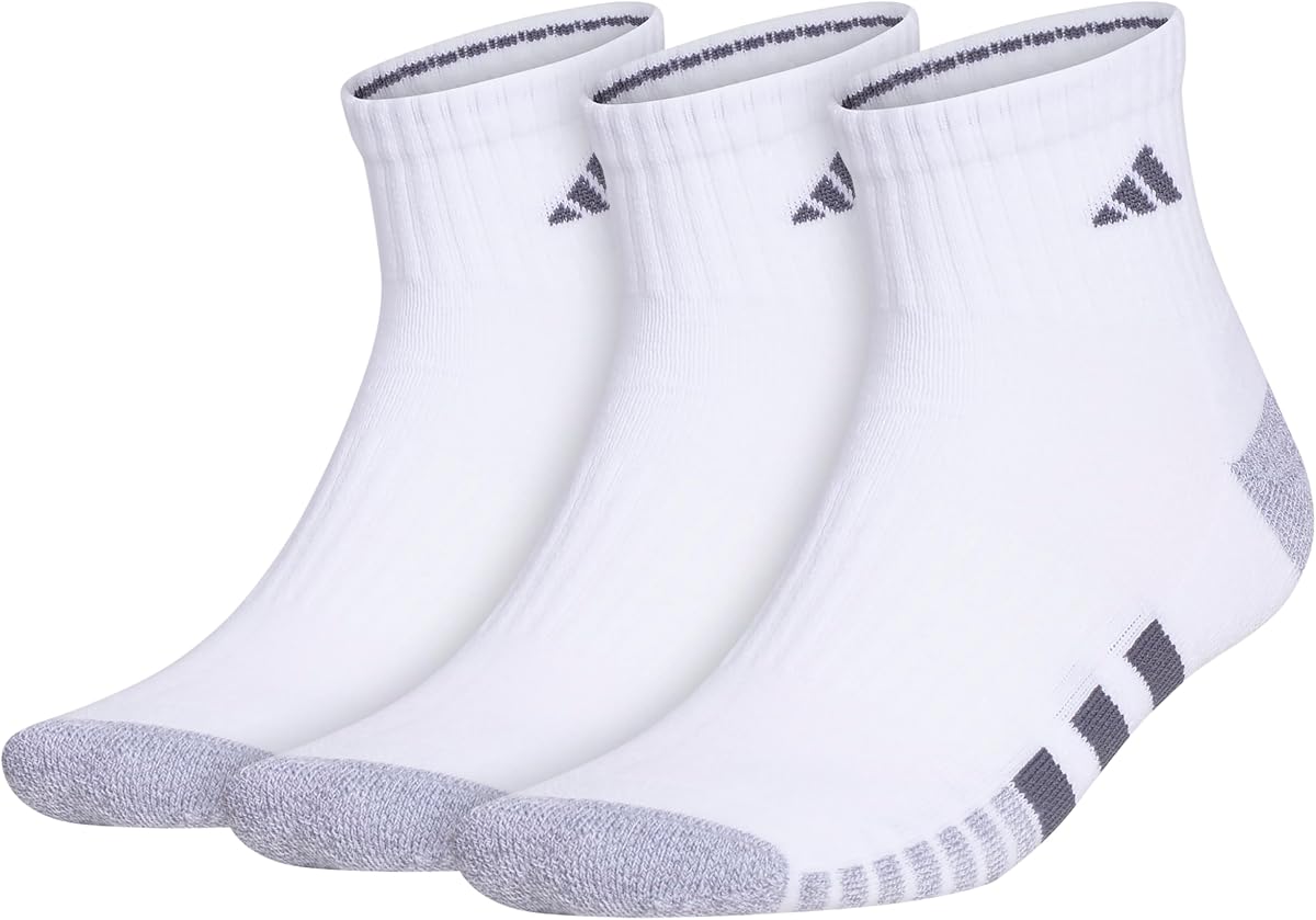 Paquete de 3 calcetines cuartos acolchados 3.0