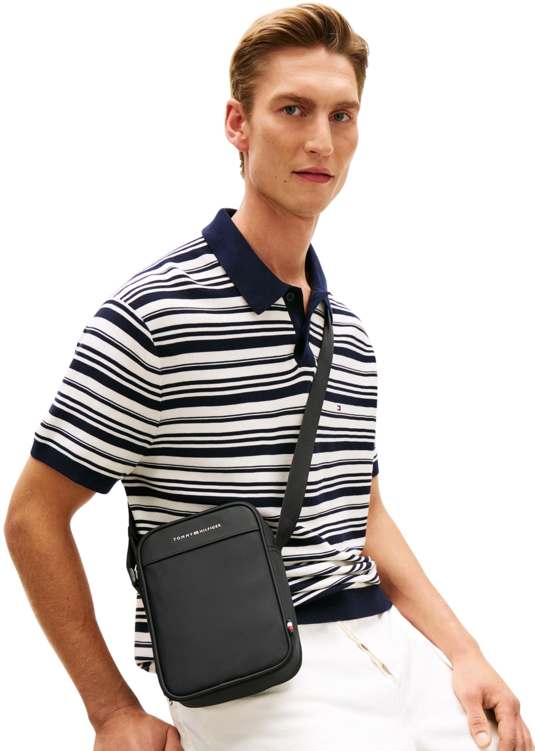 Tommy Hilfiger Th Repreve Mini Reporter Am0am14150 - Crossover Hombre