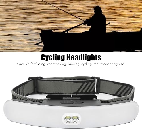 Miniatura 2 de Airshi Faro recargable del LED, faro gran angular estupendo 300 a 400LM LED para correr