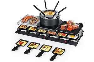 FD-12 Raclette Table Grill: Revolutionize Family Gatherings with Deliciousness