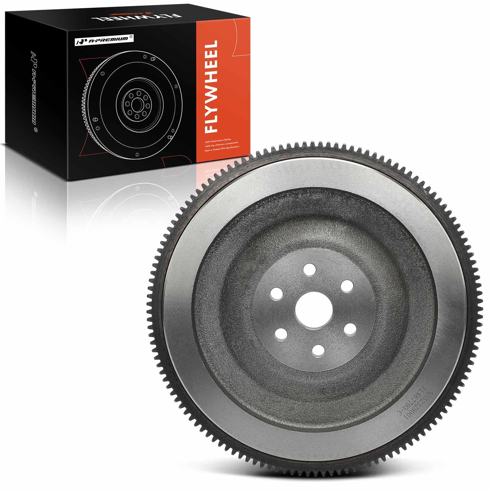 A-Premium Clutch Flywheel Compatible with Ford Ranger 1983-1994, Aerostar 1986-1987, Thunderbird 1983-1988 & Mazda B2300 1994 & Mercury Capri 1983-1984, Cougar & Merkur XR4Ti, Manual Transmission