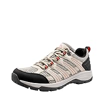 NORTIV 8 Scarpe Trekking Donna da Montagna da Trekking Gomma Antiscivolo Rimovibile Suola Leggero Outdoor Caccia,Size 37,Sabbia-Pu,SNHS222W