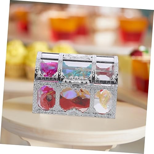 Miniatura 7 de Garneck Caja de 10 piezas de regalo de caramelo decoración retro caja de plástico organizador de joyas cajas de regalo de boda caja de recuerdo