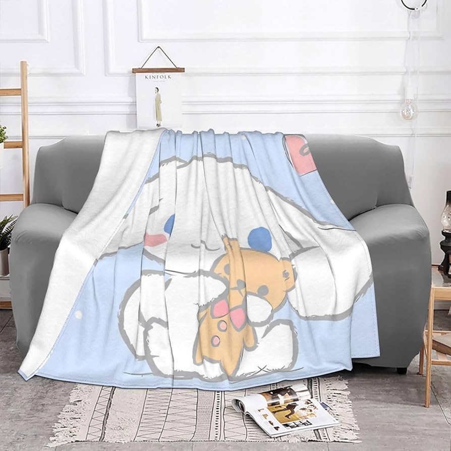 Amazon｜シナモロール シナモン 毛布 ブランケットもうふ