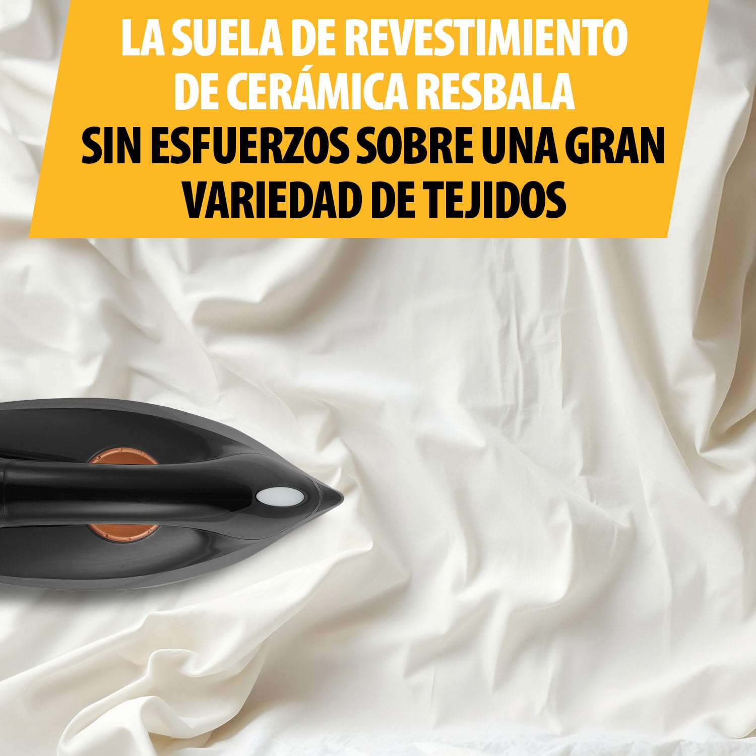 Tristar Centro de planchado, 6,5 bares de presión, Depósito de 1,2L, Suela de Cerámica, Sistema Antical, Apagado Automático, Almacenamiento de Cable, 2200W, ST-8930