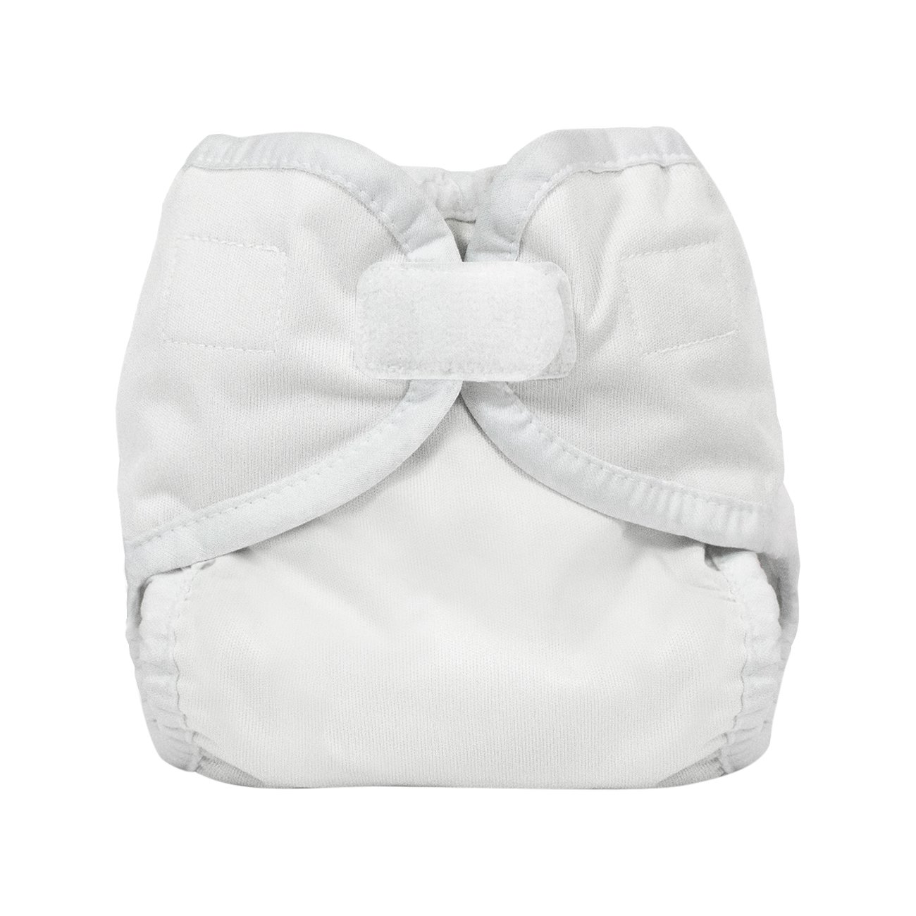 Thirsties Reusable Cloth Diaper Cover, Hook & Loop Closure, White Newborn/Preemie : Baby