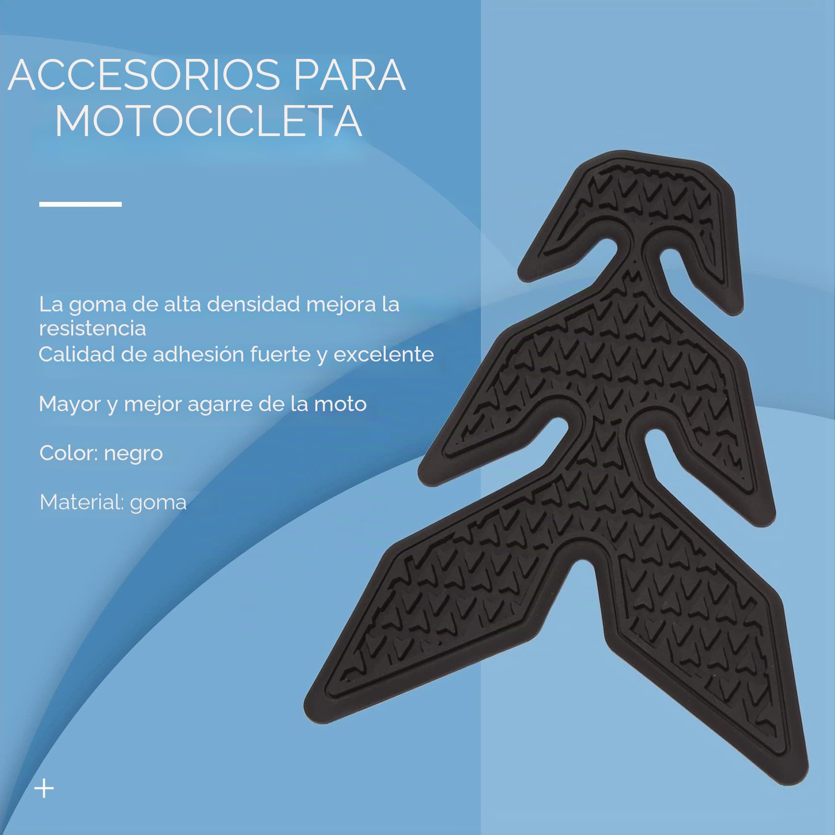 Pegatinas de Almohadilla de Tanque de Combustible Laterales Antideslizantes para Motocicleta, Pegatina de Goma Impermeable para MT-09 MT09 2021