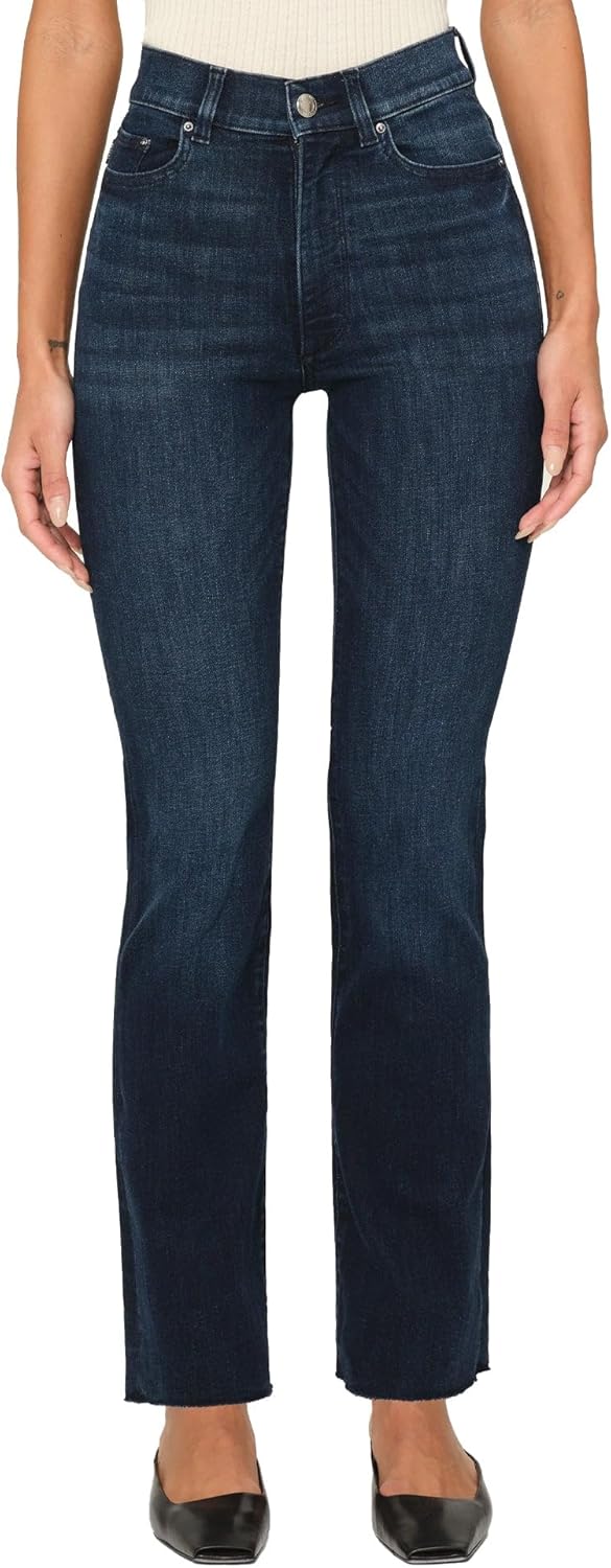 DL1961 Women's Halle Instasculpt Straight Jeans - High Rise