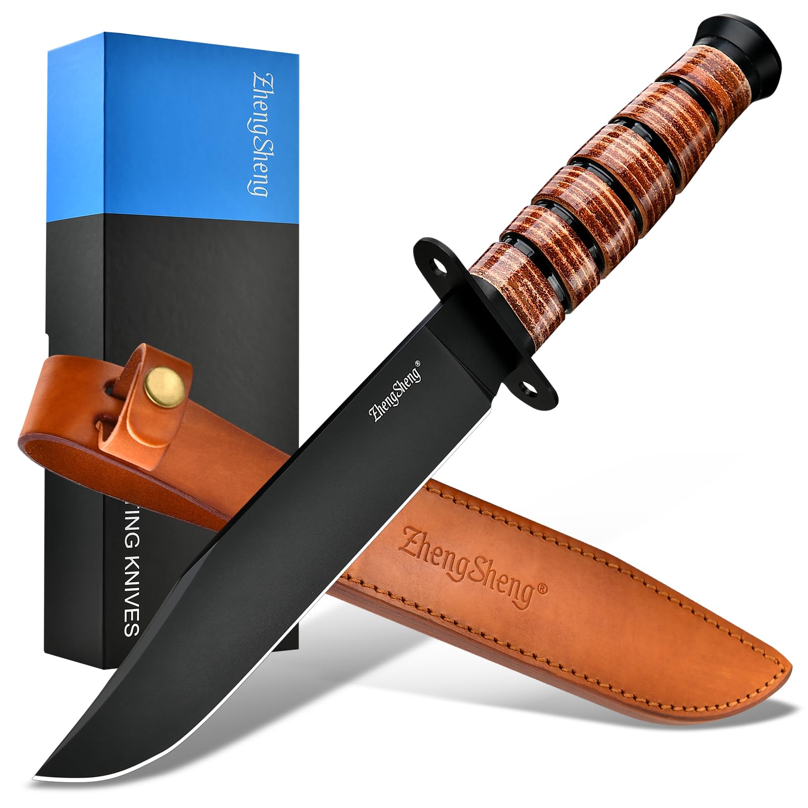 Amazon.com : ZhengSheng 7.0 inches Fixed Blade Knife - Perfect PVD Amazon.com : ZhengSheng 7.0 inches Fixed Blade Knife - Perfect PVD