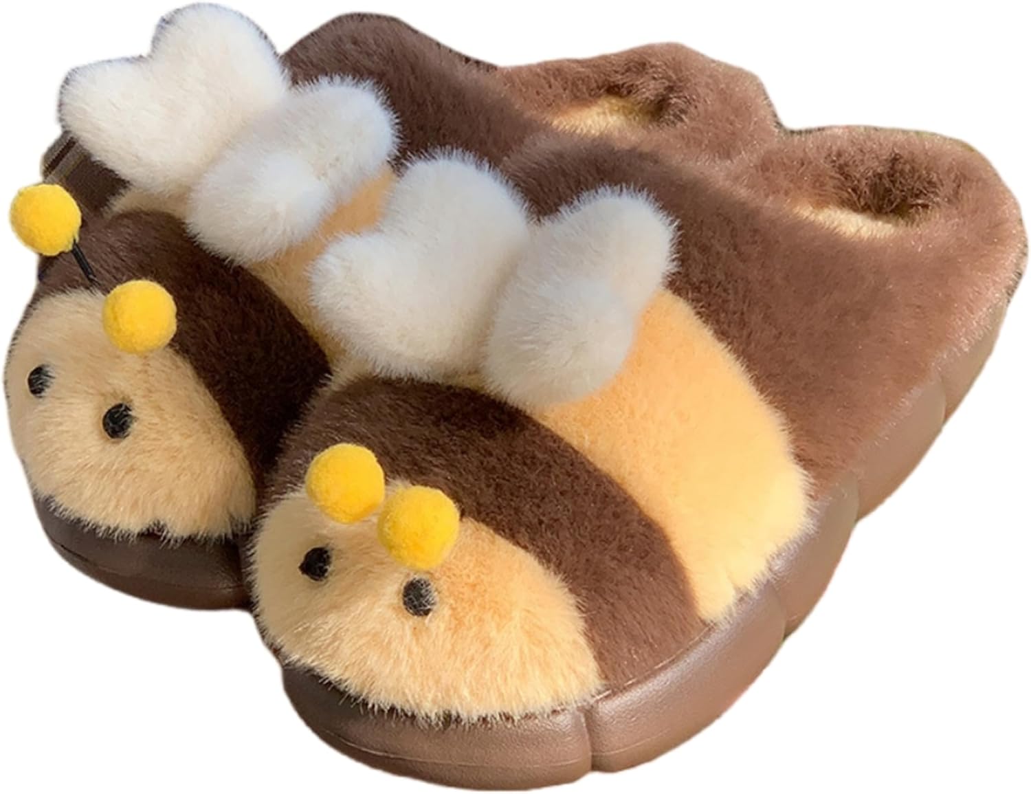Bee Slippers Cartoon Animal - Plush Warm Comfort
