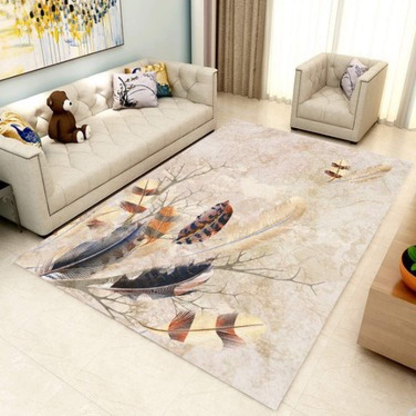 Tapis de salon NF 180x240cm : fini les tapis qui glissent