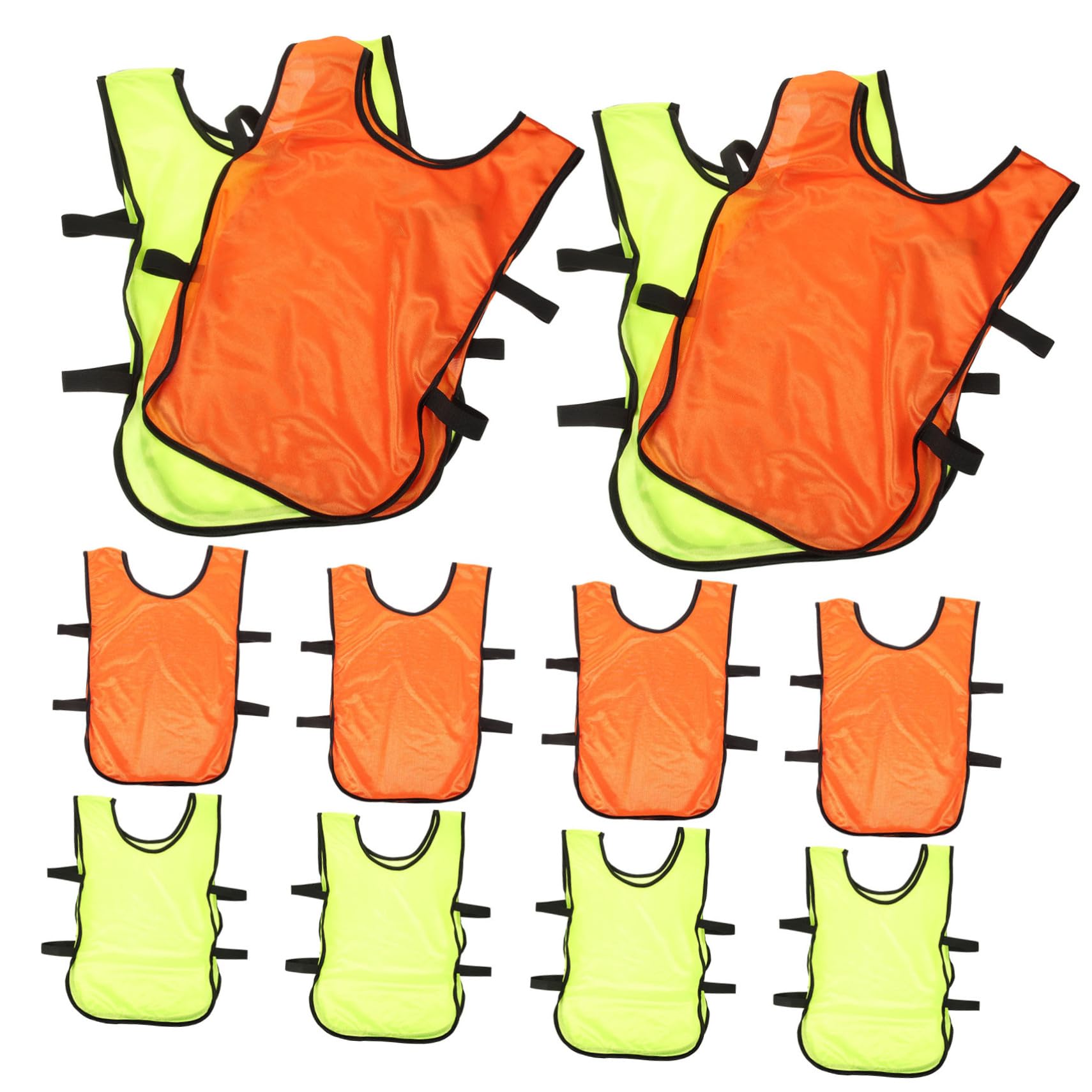 NAMOARLY Soccer Vest for Men Breathable Sports Vest Soccer Training Costume Lightweight Durable for Team Sports