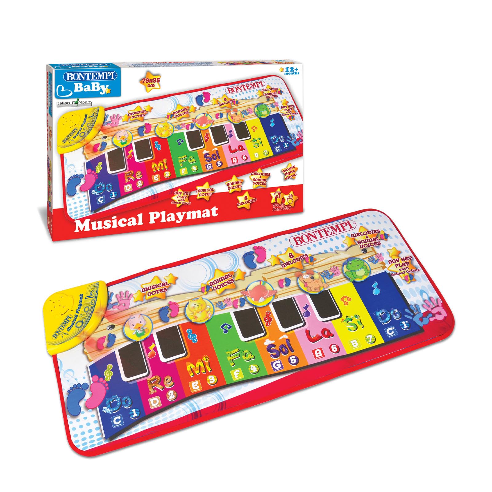 Bontempi Electronic Musical Playmat Multicolour