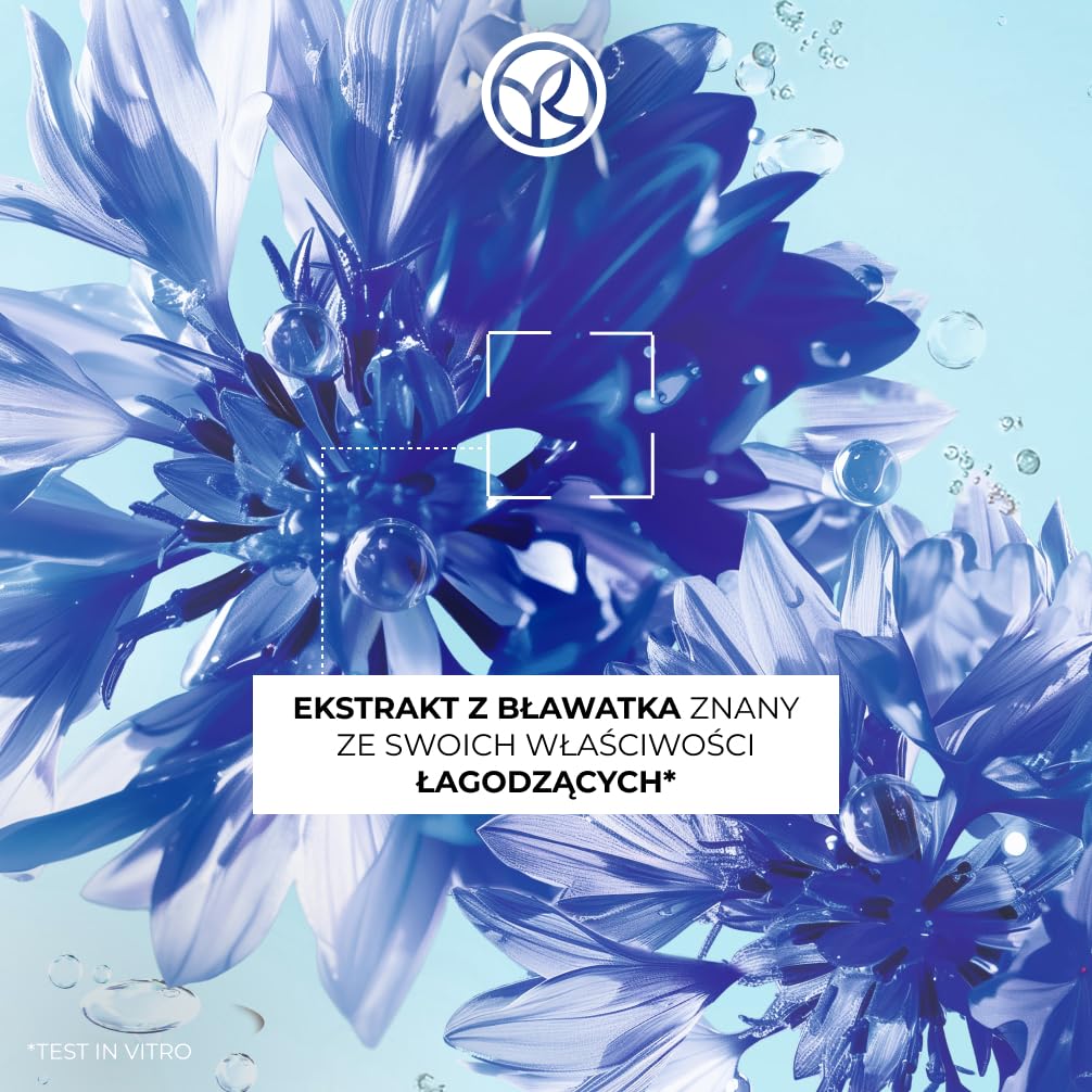 Yves Rocher Pur Bleuet dwufazowy płyn do demakijażu oczu oil-water z organicznym bławatkiem – Skutecznie usuwa makijaż wodoodporny i koi skórę – Delikatny dla wrażliwych oczu – 200 ml