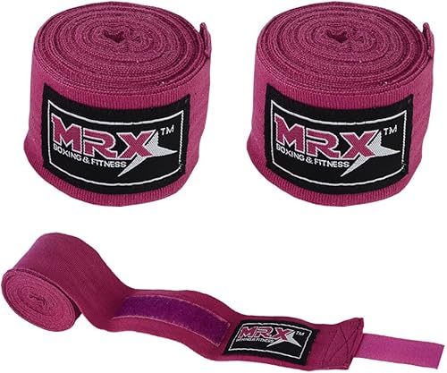 MRX BOXING FITNESS - Envolturas de boxeo 100 algodón varios colores ideal para artes marciales mixtas boxeo muay tailandés entrenamiento de boxeo