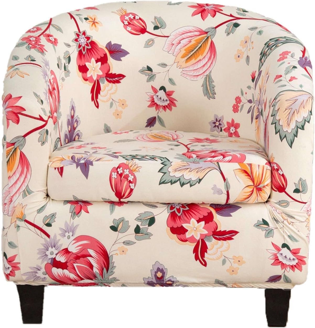 Copripoltrona Chesterfield 1 Posto, Elasticizzato Copripoltrona con Cuscino Separato, Fodere per Poltrona da Cocktail Universale Lavabile Rimovibile,Coperture Protettive per Poltrona Club per Tullsta