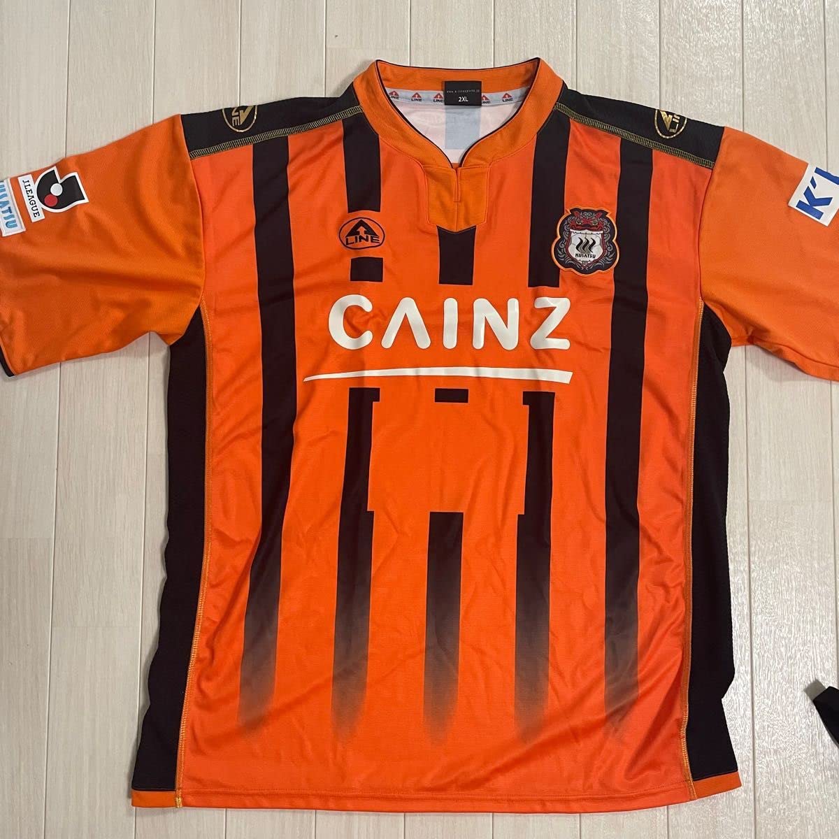 ザスパ草津　ユニフォーム　ゴールキーパー　選手支給品　jリーグ　ザスパ群馬 ザスパ草津（現ザスパクサツ群馬・ザスパ群馬）2009年GK