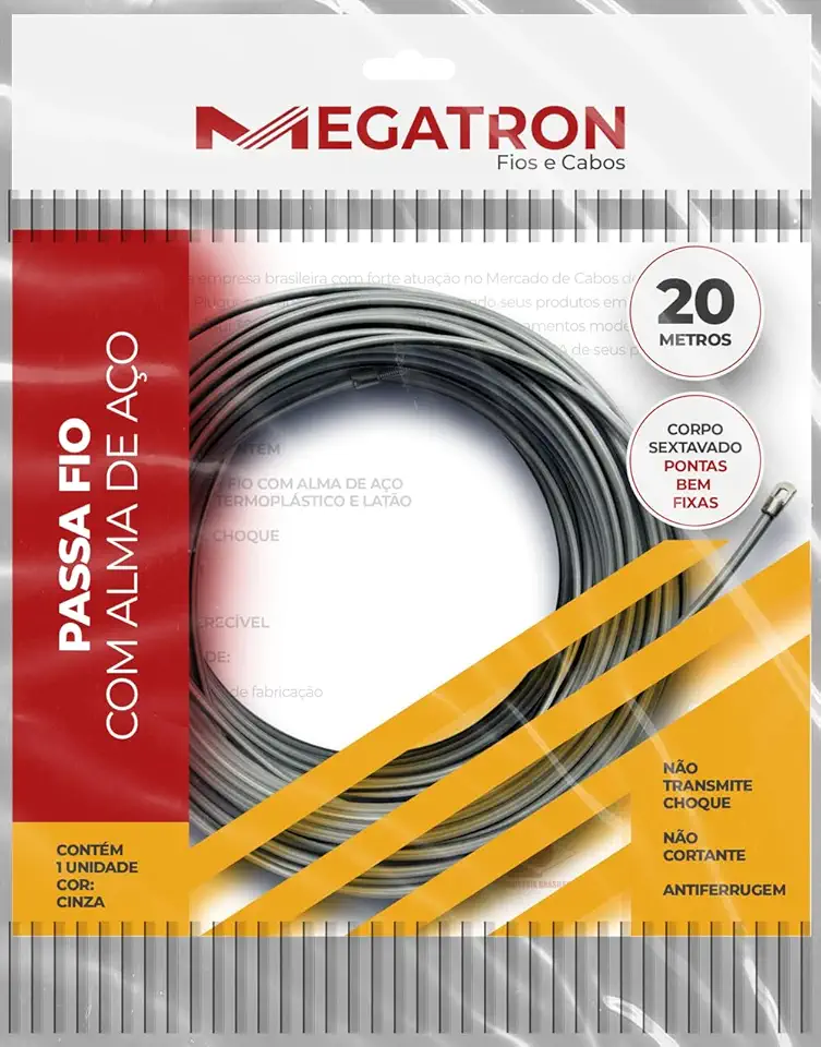 Passa Fio 20 M COM ALMA DE AÇO