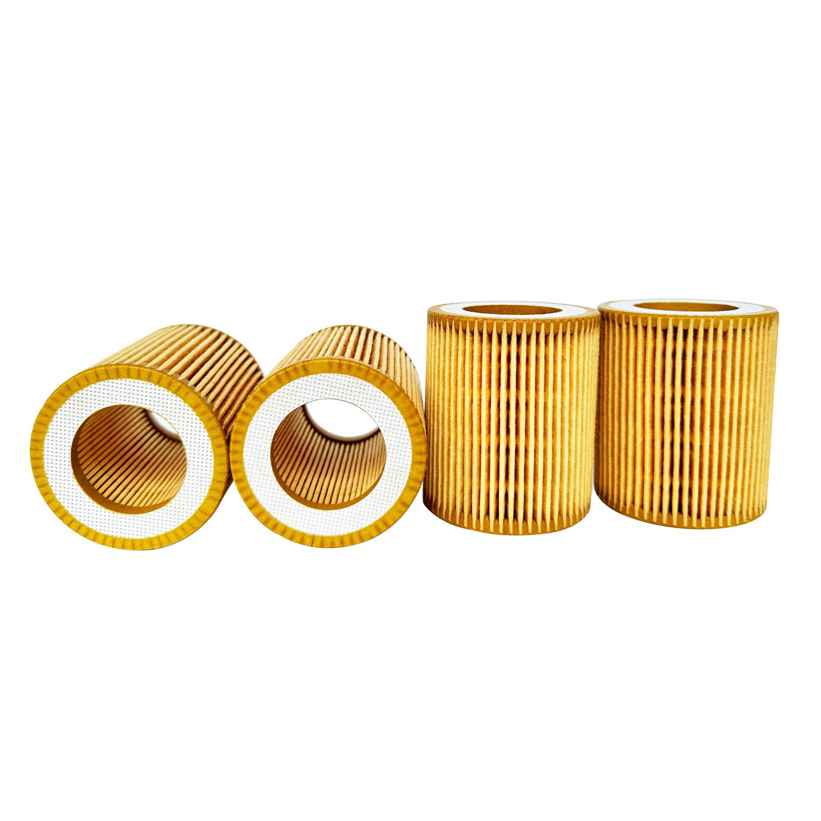 4 Pcs 1622065800 Air Filter Cartridge Fit for Atlas Copco Air Compressor Replacement Filtration Element C630 23092497 2200640815 6211473750 1622-0658-