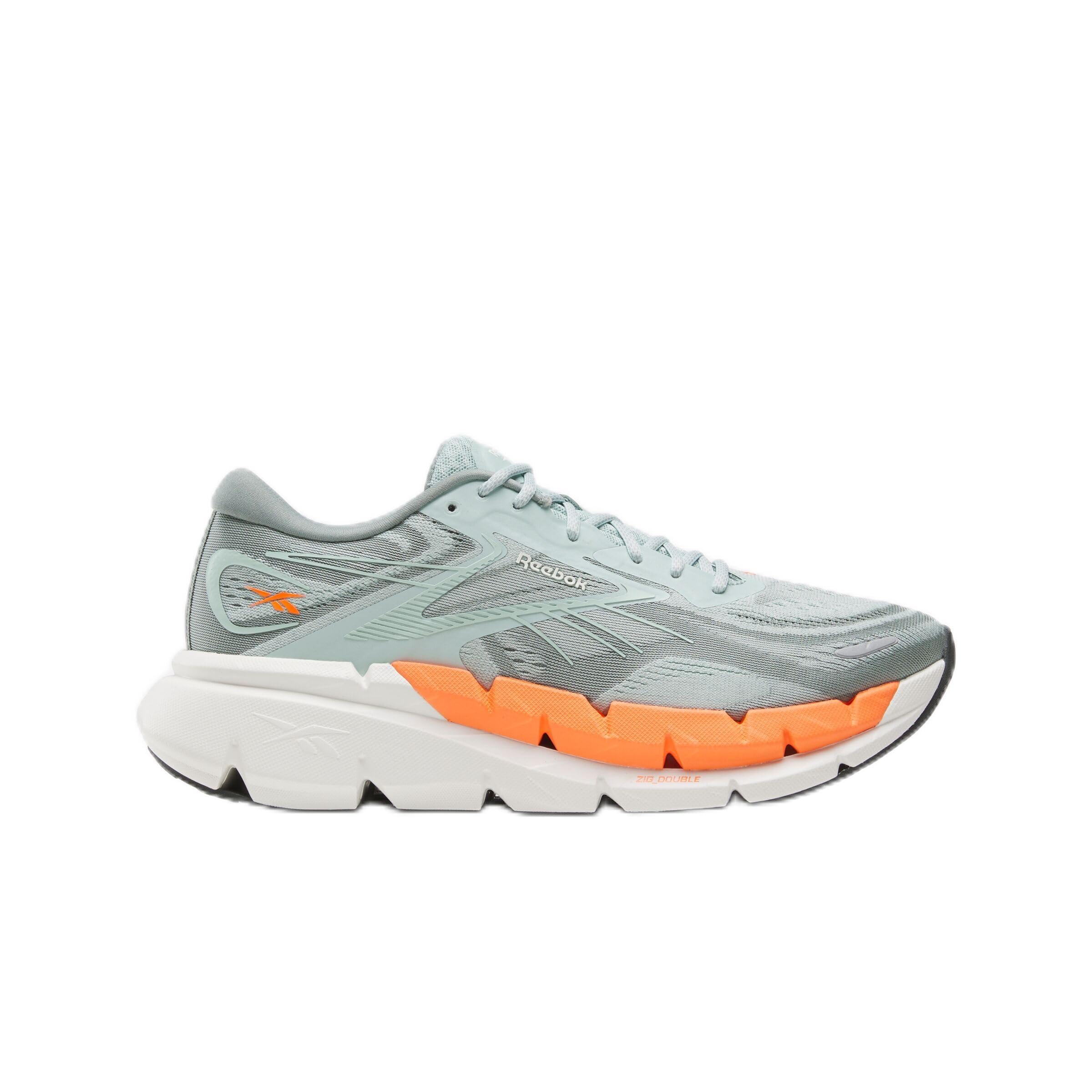 Reebok Men's Floatzig Double Trainers, Light Fog/Light Fog/Tranquil Teal, 40.5 EU