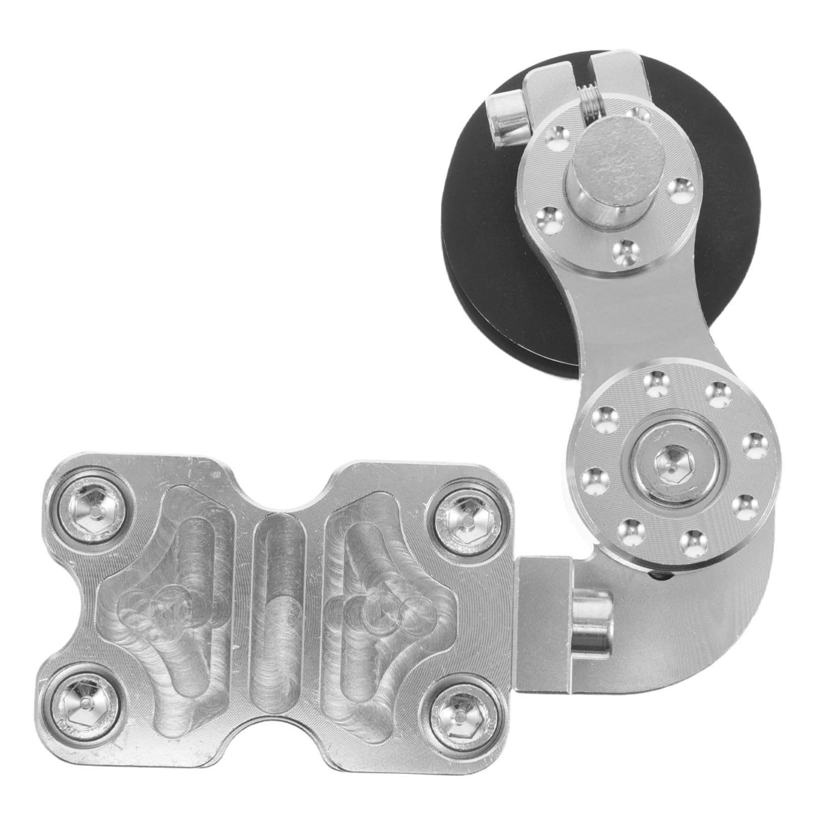 Tendeur de Chaîne Moto Alliage Aluminium Réglable et Résistant pour Moto Atv et Dirt Bike Outil Alignement et Régulateur de Tension Robuste