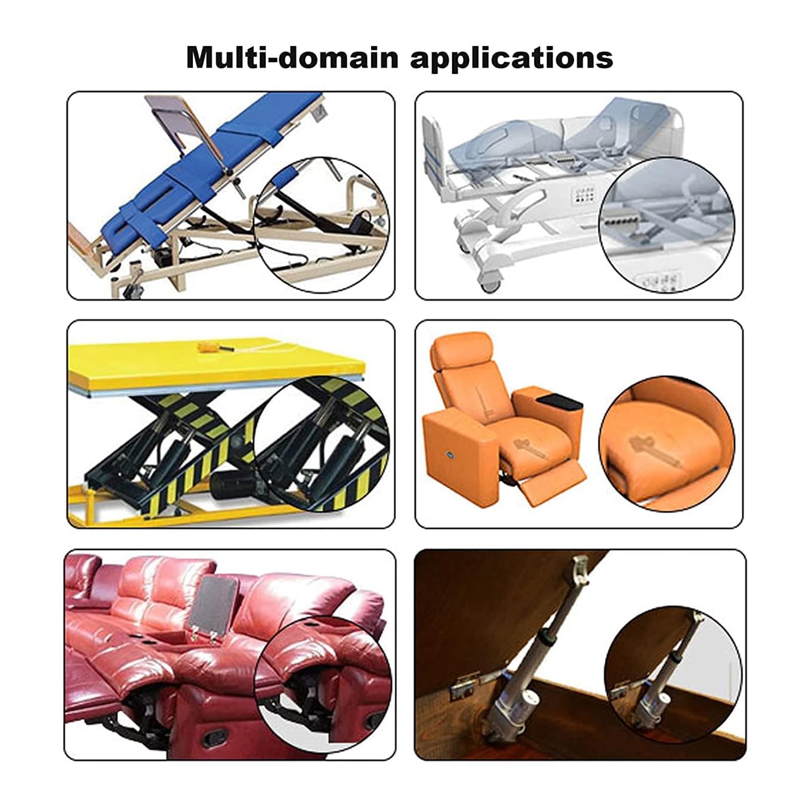 Mini Actuador Lineal Eléctrico de 12 V, de 20 Mm, Empuje de 150 N, Tubo de Aluminio y Conector de Montaje de ABS, Ideal para Banco de Trabajo de Elevación de Automatización del