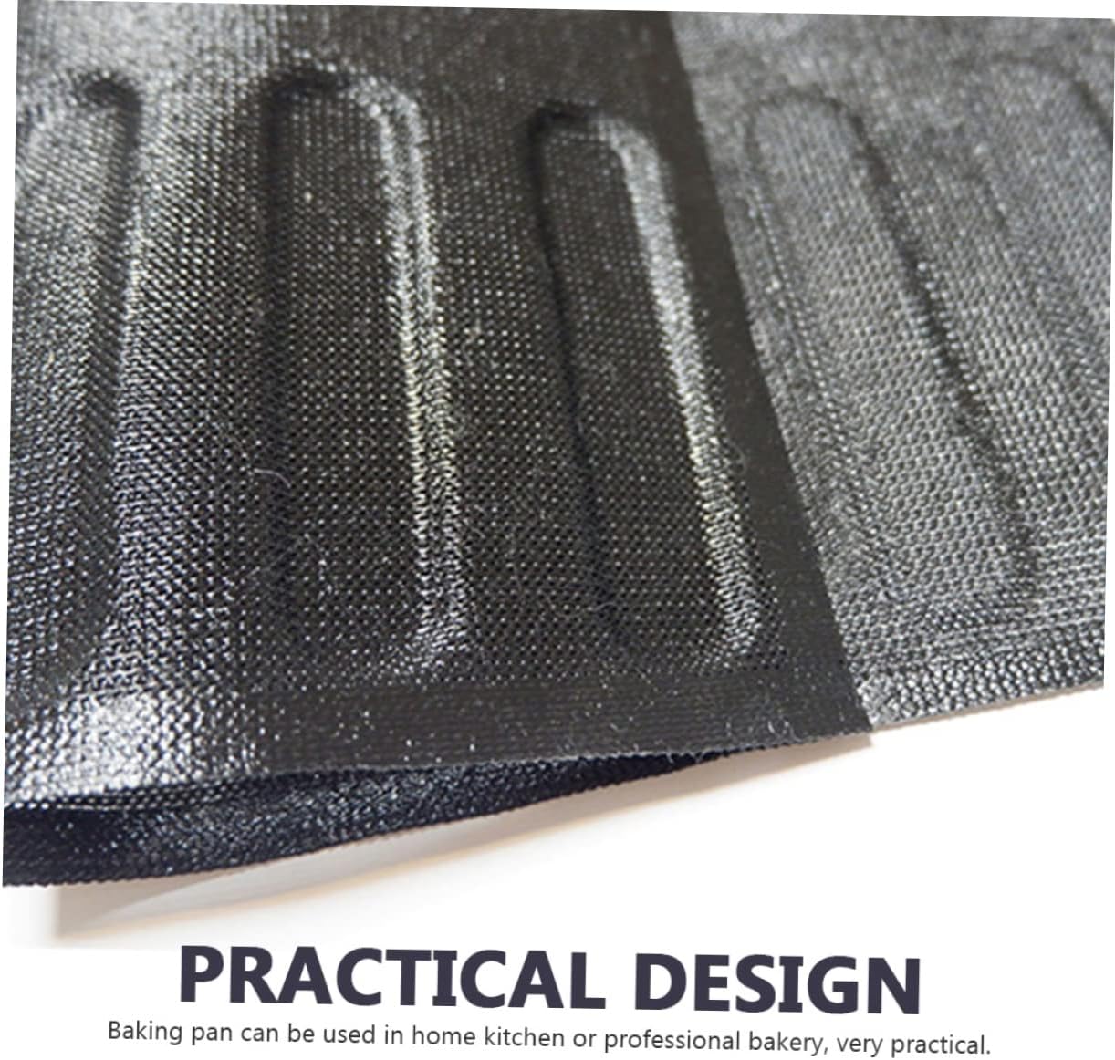 BESTOYARD 2pcs Kitchen Bread Pan Nonstick Multi-function Baking Mold for French Bread Easy Release Breathable Design for Homemade Loaves Washable